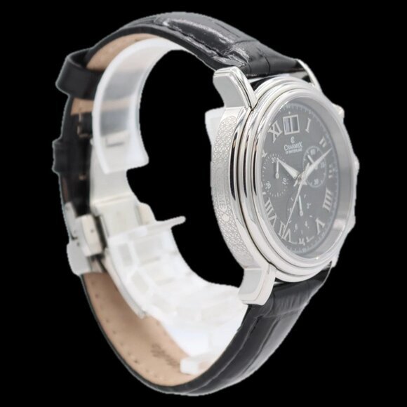 41mm Charmex S/2994 Monaco 1766 Men\'s Quartz Wristwatch 5040.B Swiss Steel